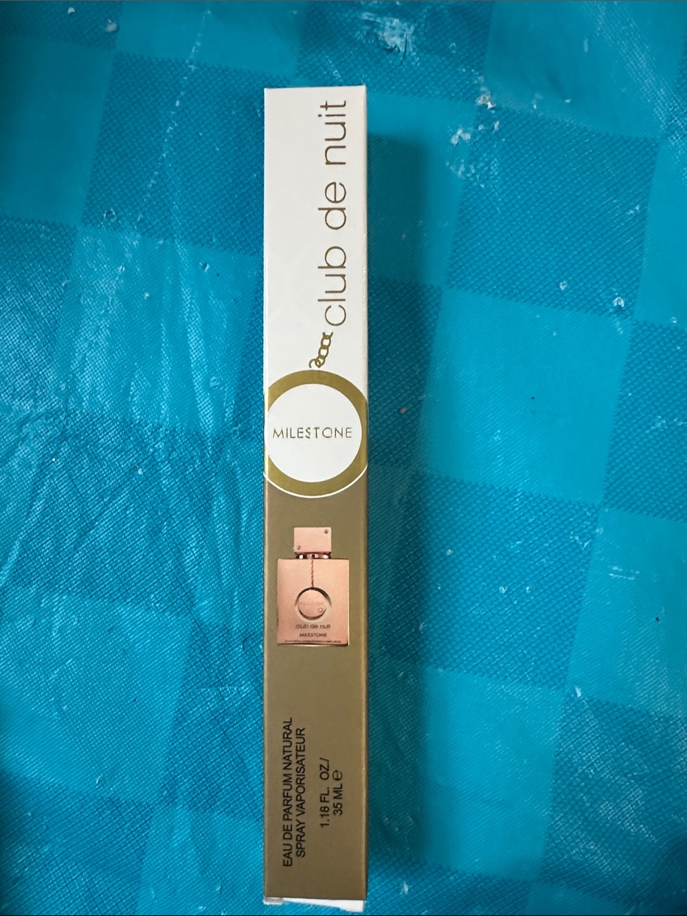 Club de Nuit Milestone Eau de Parfum Spray — Gold/White Box